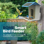 Vogelvoederhuisje - Camera en Audio - AI Vogelherkenning - Hangend