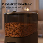 Voerautomaat - Camera en Audio - Inclusief SD-Kaart - Automatische Voerbak Kat - Zwart