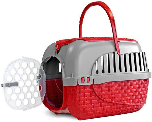 Huisdieren Reismand Bama Tour - M - Rood/Zilver