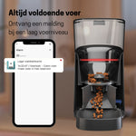 Voerautomaat - Camera en Audio - Inclusief SD-Kaart - Automatische Voerbak Kat - Zwart