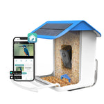 Vogelvoederhuisje - Camera en Audio - AI Vogelherkenning - Hangend