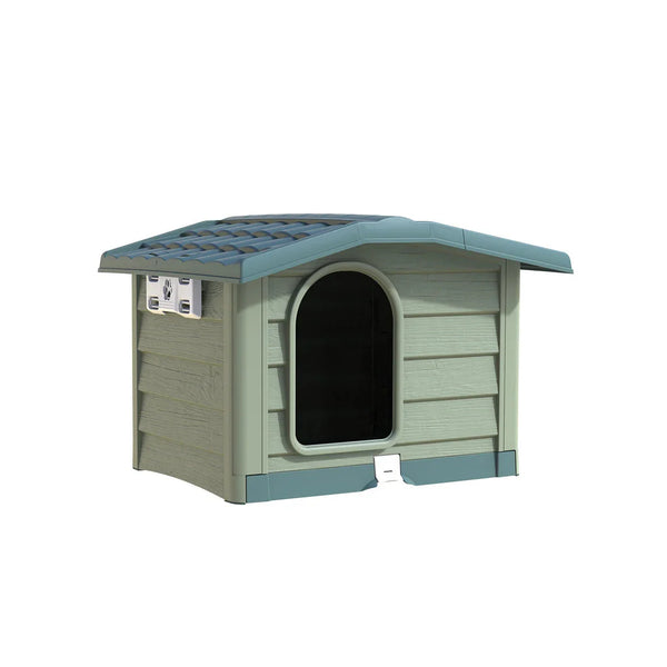 Bama Honden bungalow medium groen 89 x 75 x 62cm