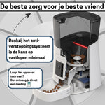Voerautomaat - Camera en Audio - Inclusief SD-Kaart - Automatische Voerbak Kat - Wit