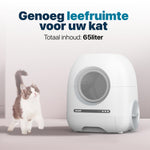 Automatische Kattenbak met Camera en App - Zelfreinigende Kattenbak