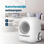 Automatische Kattenbak met Camera en App - Zelfreinigende Kattenbak