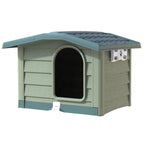 Bama Honden bungalow Large groen 110 x 94 x 77cm