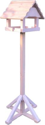 Dutchlander Vogelvoedertafel De Luxe – Staand – 4-Delige Voet – 39x39x149 cm